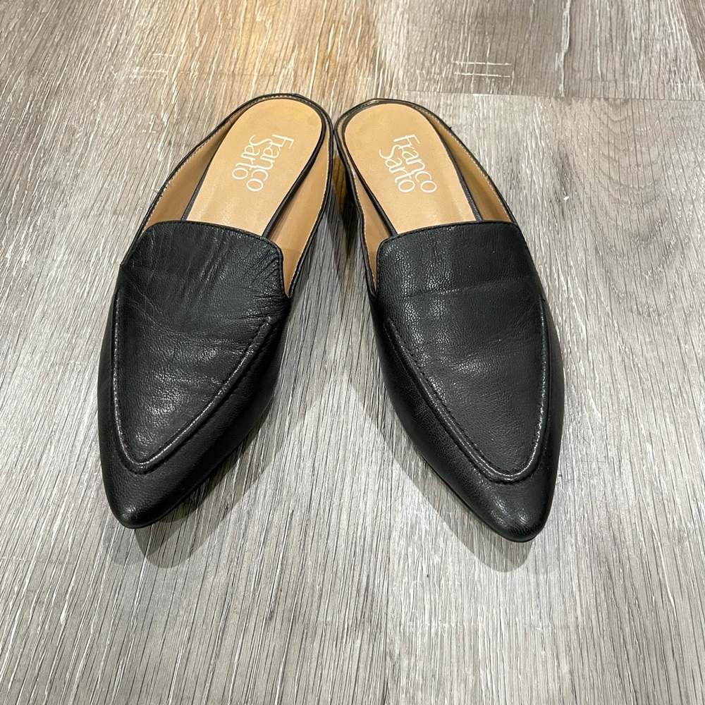 Franco Sarto Black mules